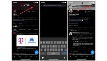 New Twitter search button added