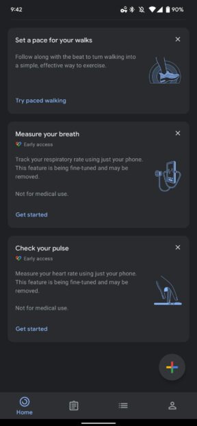 Pixel 6 Google Fit heart camera scaled