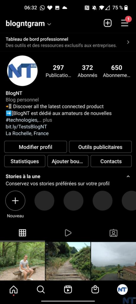 Comment utiliser plusieurs comptes sur Instagram ? 43 Screenshot 20211123 063209 resultat