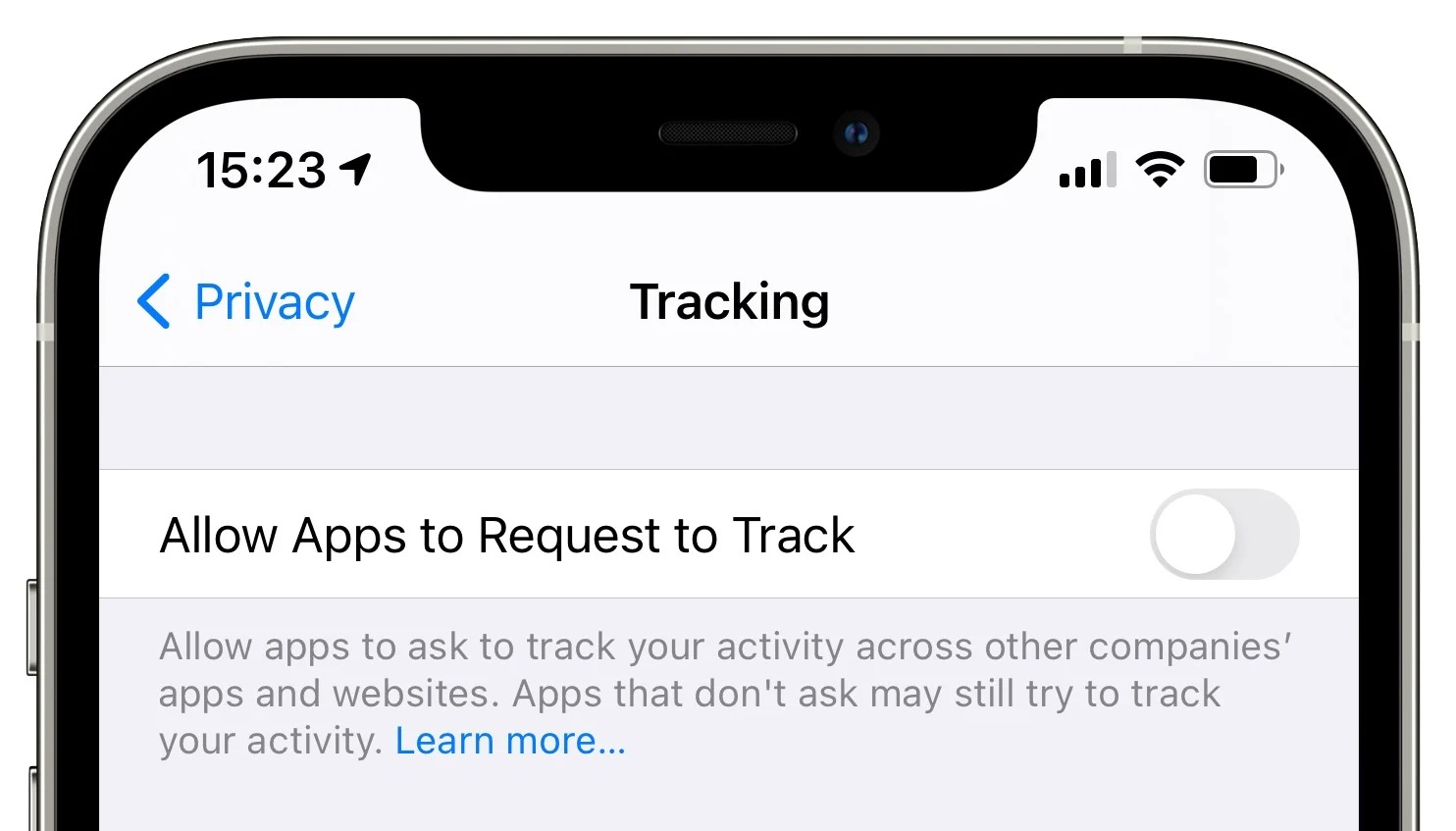 apple app tracking transparency