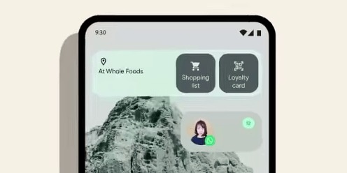 google assistant live space at a
