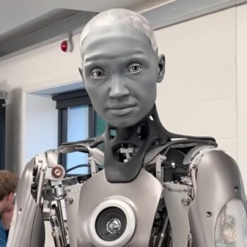 2 Ameca Humanoid Robot AI Platfo