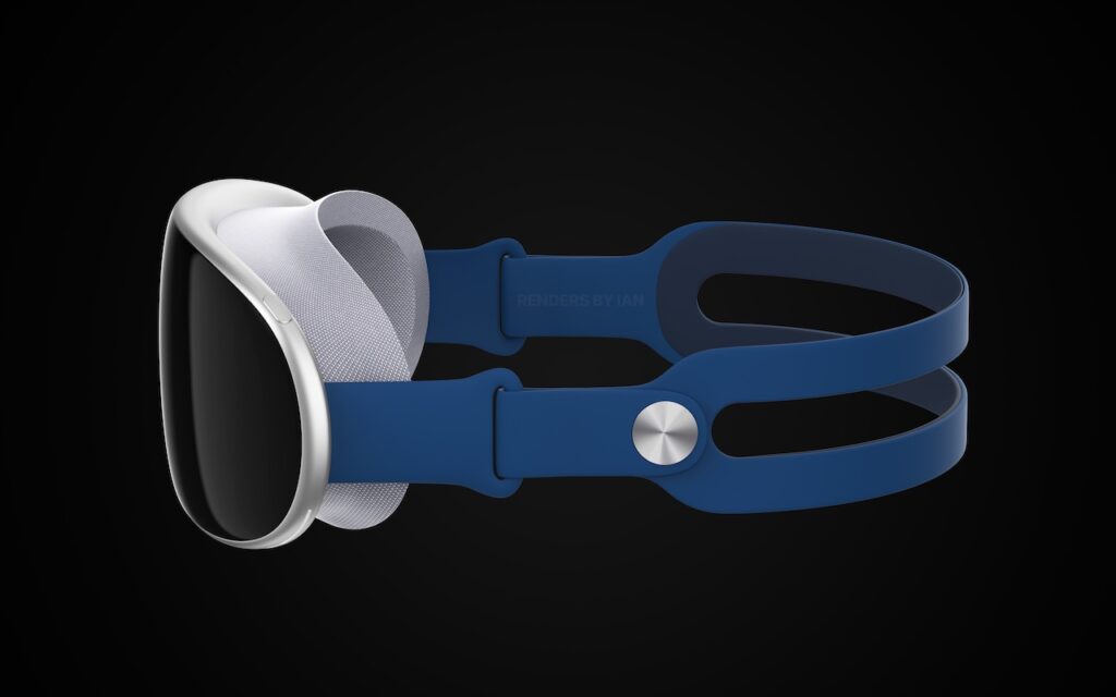 Le casque de réalité mixte d'Apple fait l'objet de rendus conceptuels 56 AppleView side