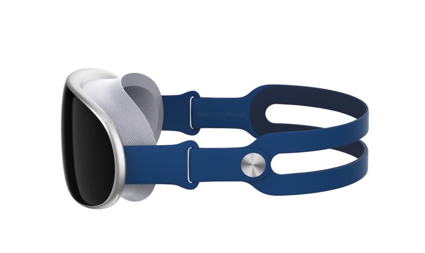 Le casque de réalité mixte d'Apple fait l'objet de rendus conceptuels 72 AppleView side transparent