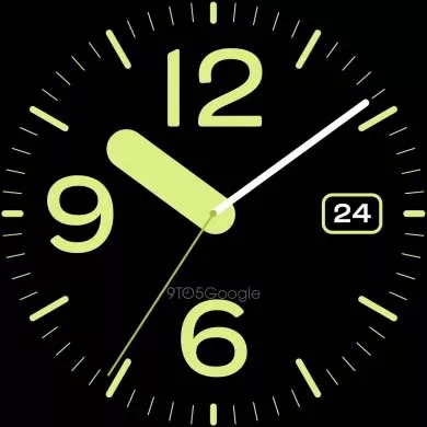 Des cadrans de montre de la Google Pixel Watch montrent l'intégration de Fitbit et de nouveaux designs 63 Google Pixel Watch face 1.jpg