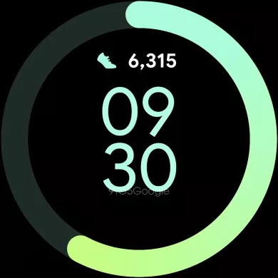 Des cadrans de montre de la Google Pixel Watch montrent l'intégration de Fitbit et de nouveaux designs 57 Google Pixel Watch face 5.jpg