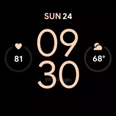 Des cadrans de montre de la Google Pixel Watch montrent l'intégration de Fitbit et de nouveaux designs 56 Google Pixel Watch face 6.jpg