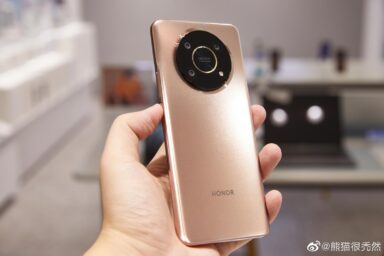 Honor X30 leak back angle