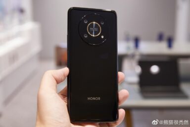 Honor X30 leak back in black