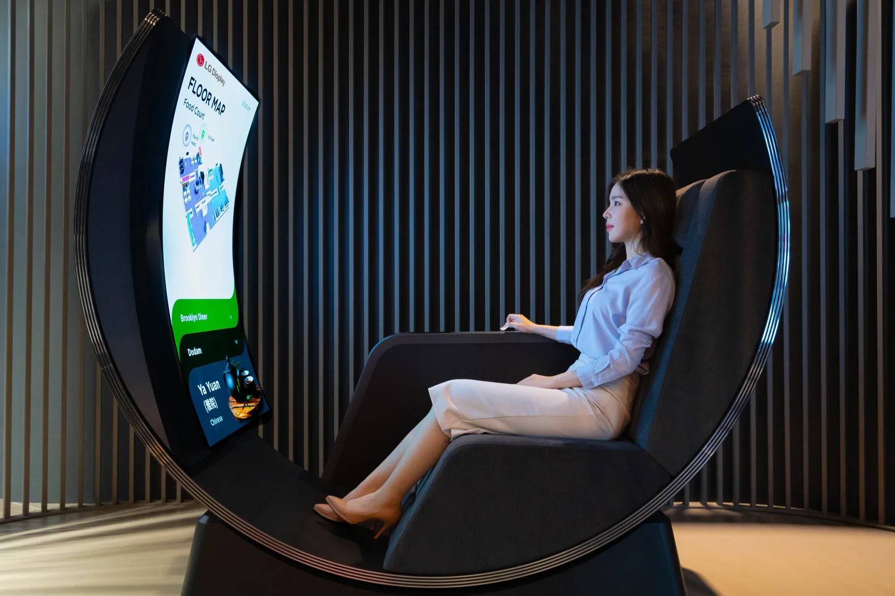 LG Display Media Chair at CES 20