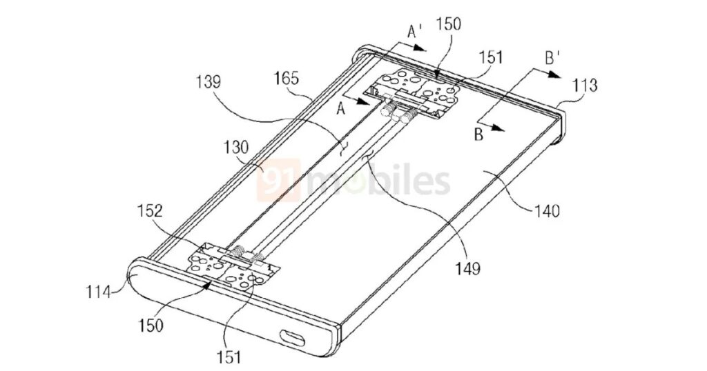Samsung travaille sur un smartphone unique « pliable et coulissant », révèle un brevet 50 Samsung foldable patent 5