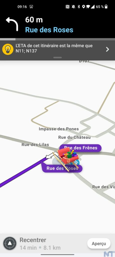 Le Père Noël fait son retour dans Waze 56 Screenshot 2021 12 09 09 16 50 65 6956beb2464248d3fb2fea0ea582dcc2 resultat