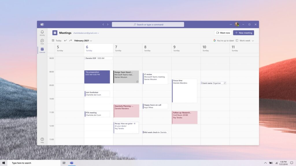 Microsoft Teams Essentials est une nouvelle version autonome destinée aux petites entreprises 54 TE Calendar