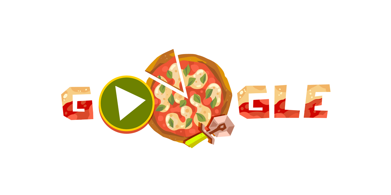 history of pizza doodle header