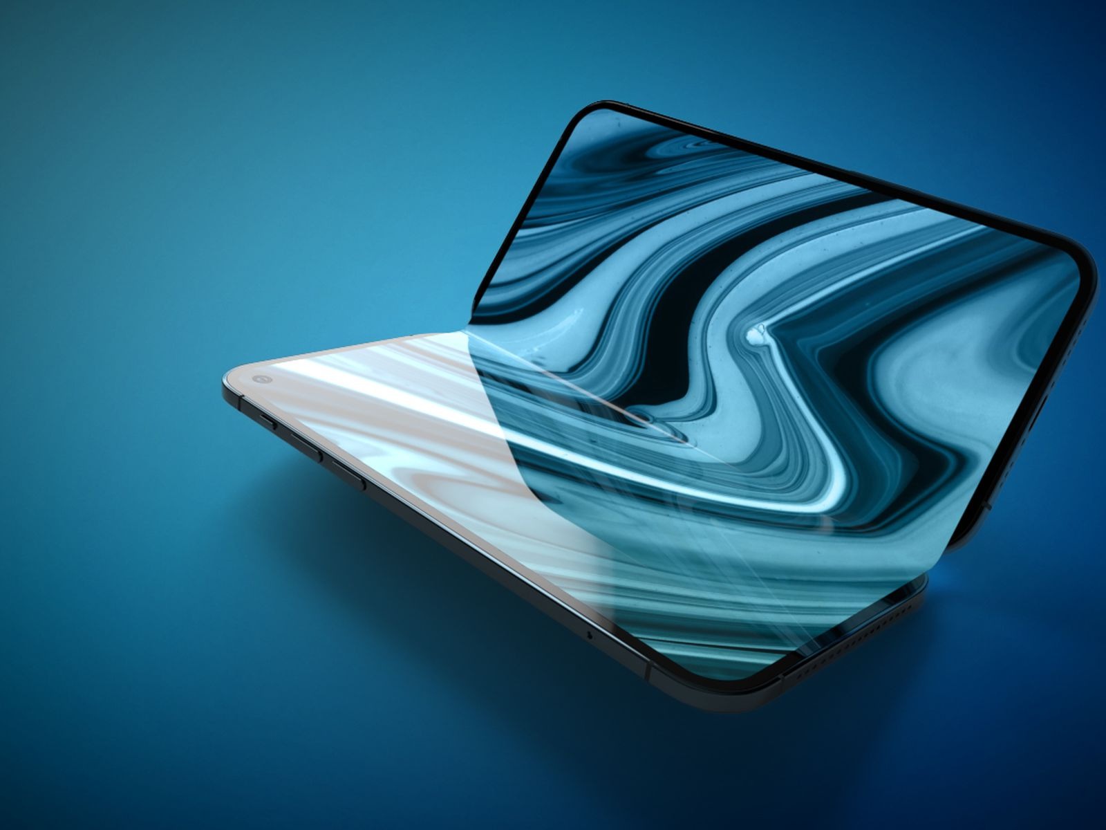 Foldable iPhone 2023 Feature Blu