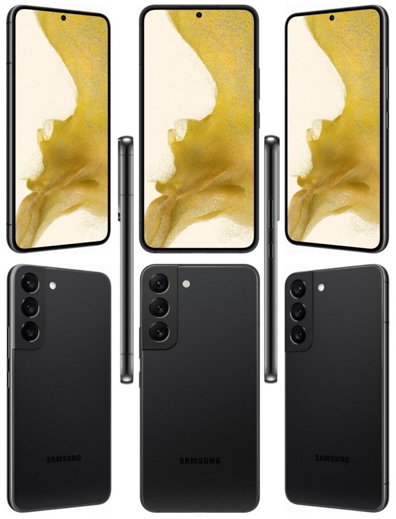 Voici les spécifications complètes des Samsung Galaxy S22, S22+ et S22 Ultra 53 Galaxy S22 Leaked render Black