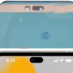 Leaked iPhone 14 Pro notchless d
