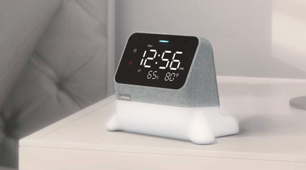 CES 2022 : la nouvelle horloge connectée de Lenovo troque Google Assistant pour Alexa 46 Lenovo Ambient Light Dock Sealio