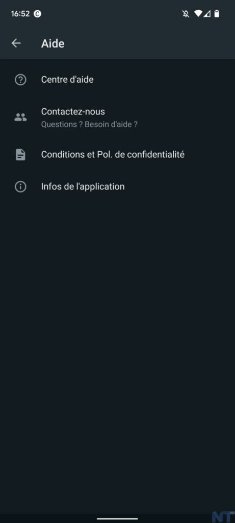 WhatsApp teste le support in-app pour la version bêta pour Android et iOS 51 Screenshot 20220120 165241 resultat