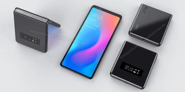 Xiaomi Foldable Clamshell Render