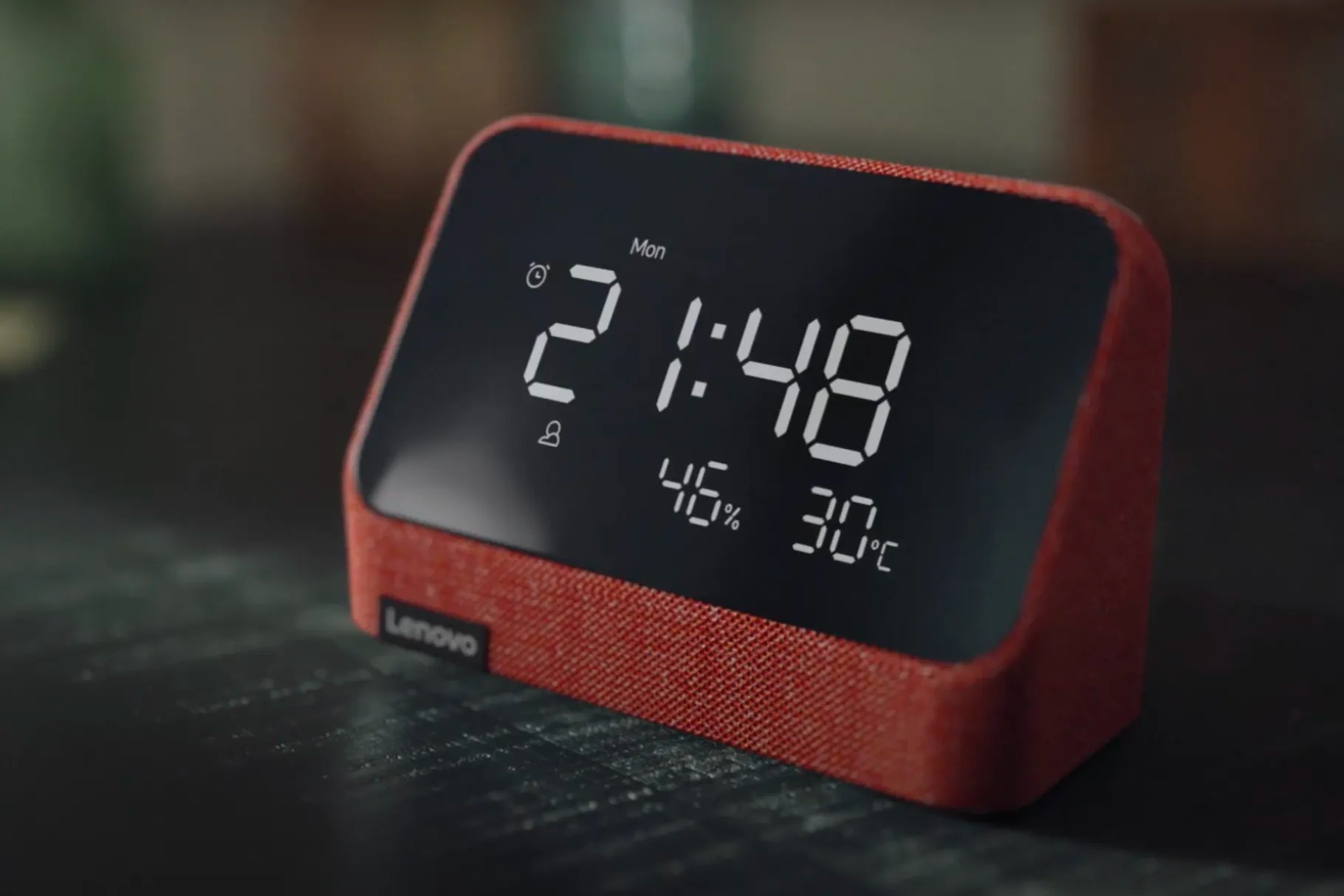 CES 2022 : la nouvelle horloge connectée de Lenovo troque Google Assistant pour Alexa