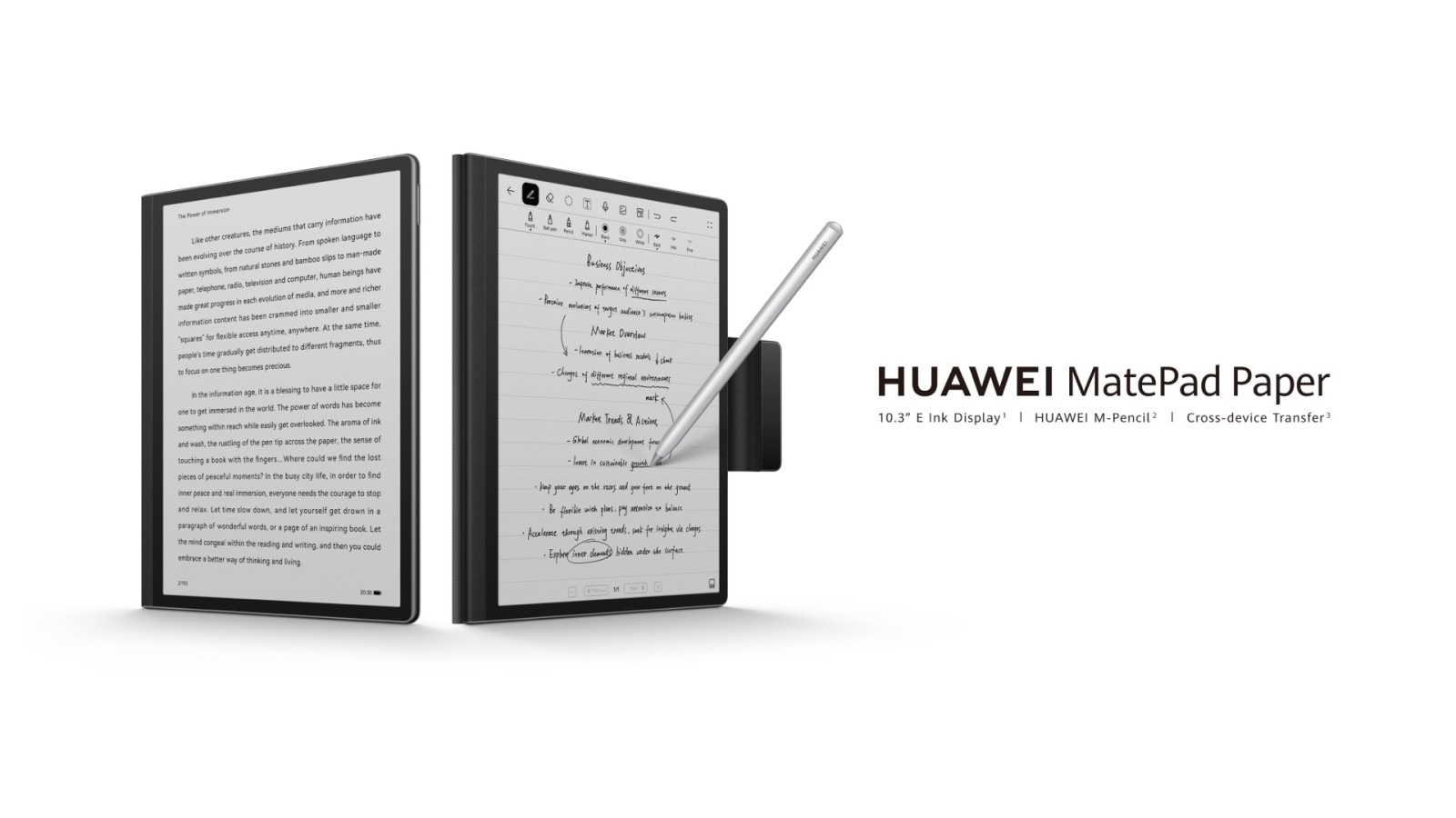 MWC 2022 : Huawei lance MatePad Paper, la nouvelle rivale à la liseuse Kindle