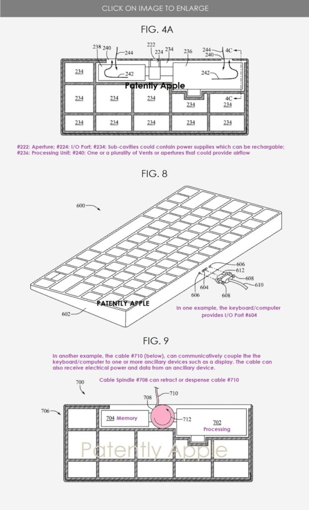 Apple pourrait améliorer encore son Magic Keyboard avec un Mac complet sous le capot 52 Magic Keyboard Mac Patent 2