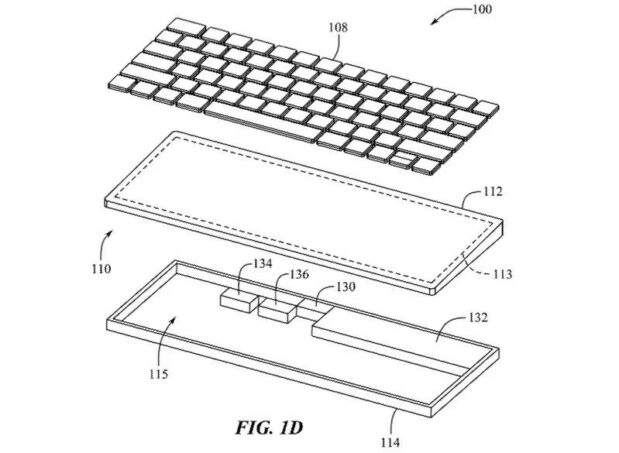 Magic Keyboard Mac Patent 4