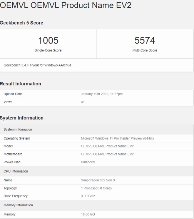 Microsoft Surface mit Snapdragon