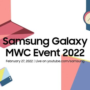 Samsungs MWC 2022 event live str