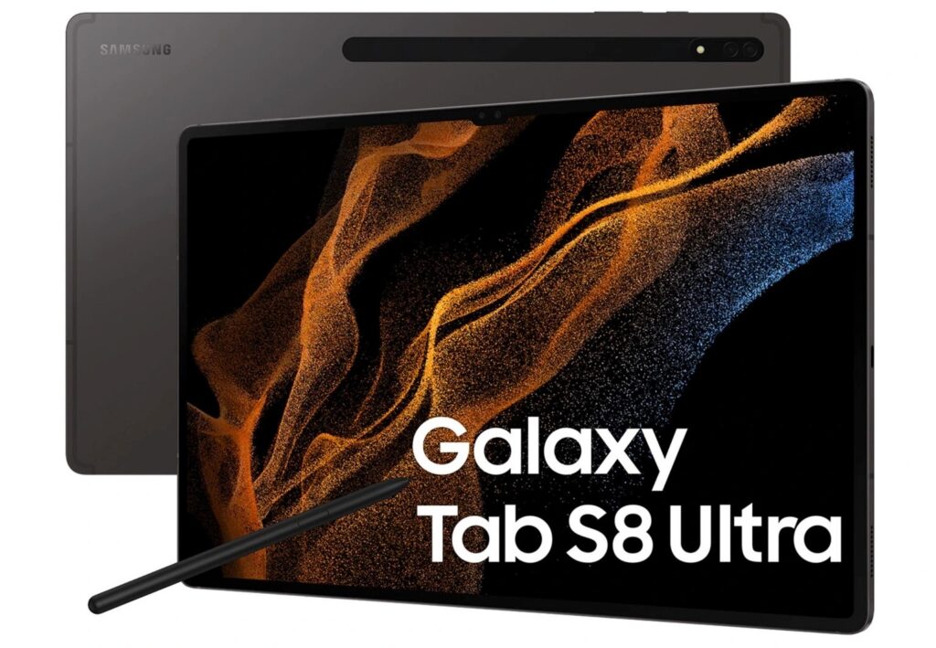 galaxy tab s8 ultra leaked press