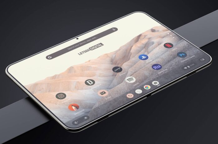 Des images de la tablette Pixel alimentée par Android font surface