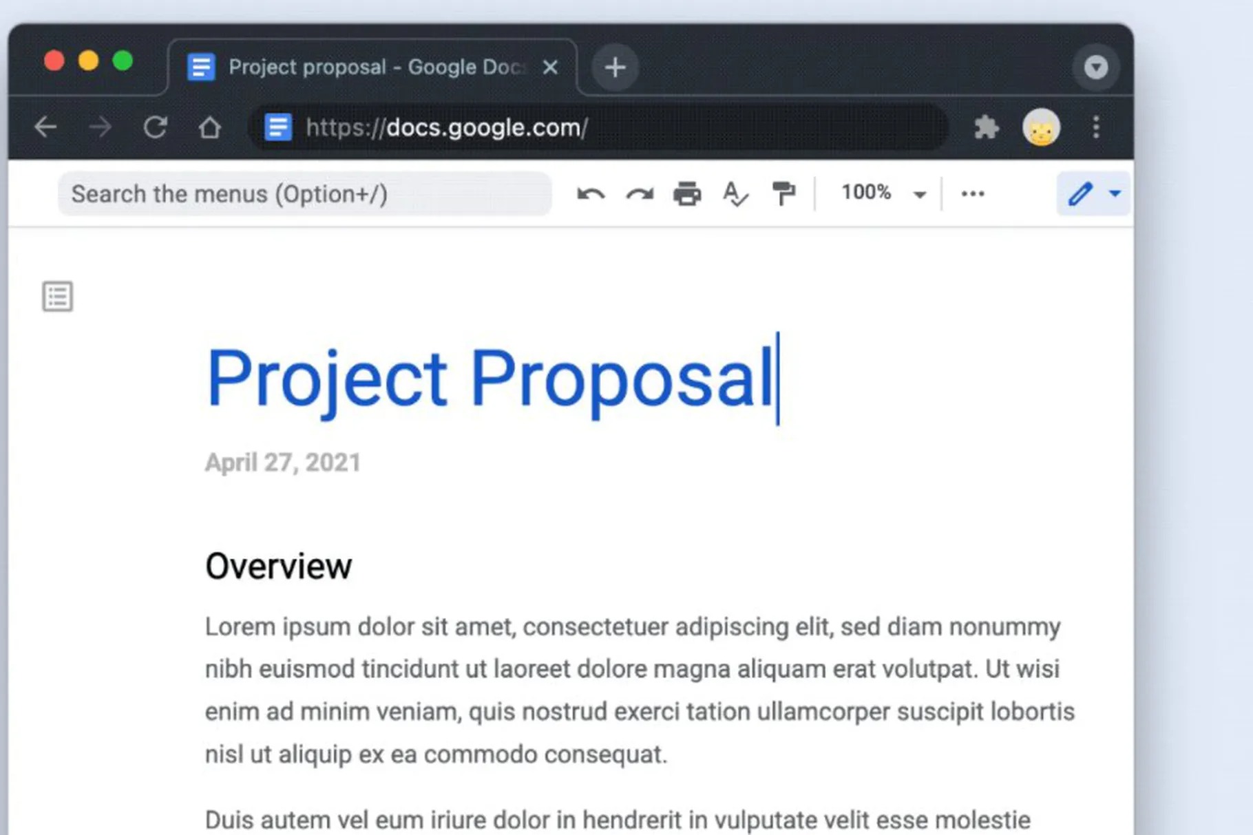 google docs pageless.0