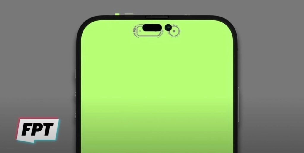 iPhone 14 Pro punch hole cutout