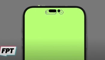 iPhone 14 Pro punch hole cutout