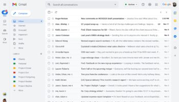 new gmail look 2022