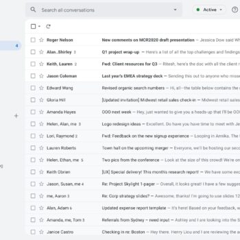 new gmail look 2022