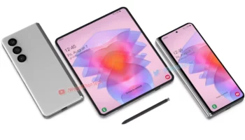 5G Samsung Galaxy Z Fold 4 rende