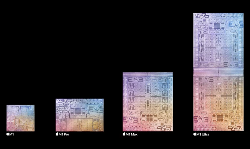 Apple M1 chip family lineup 2203 2