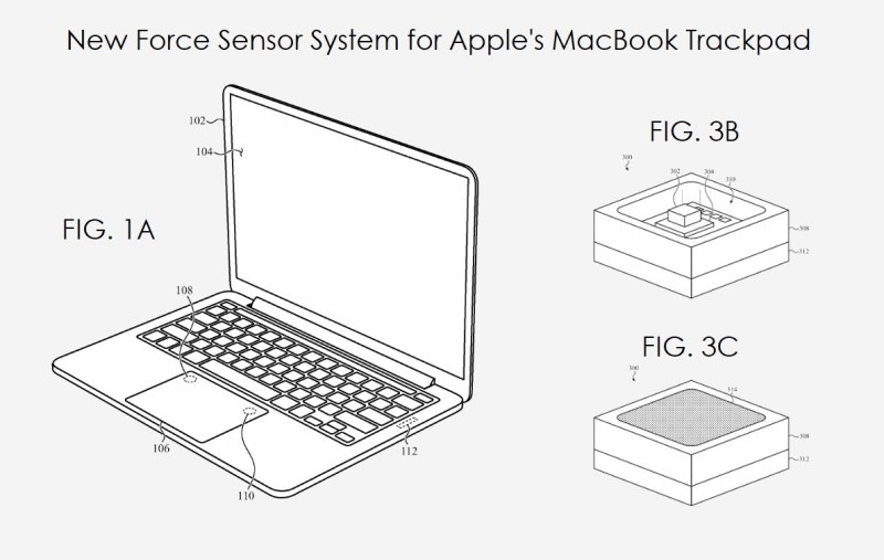 Apple Patent Macbook pressure se