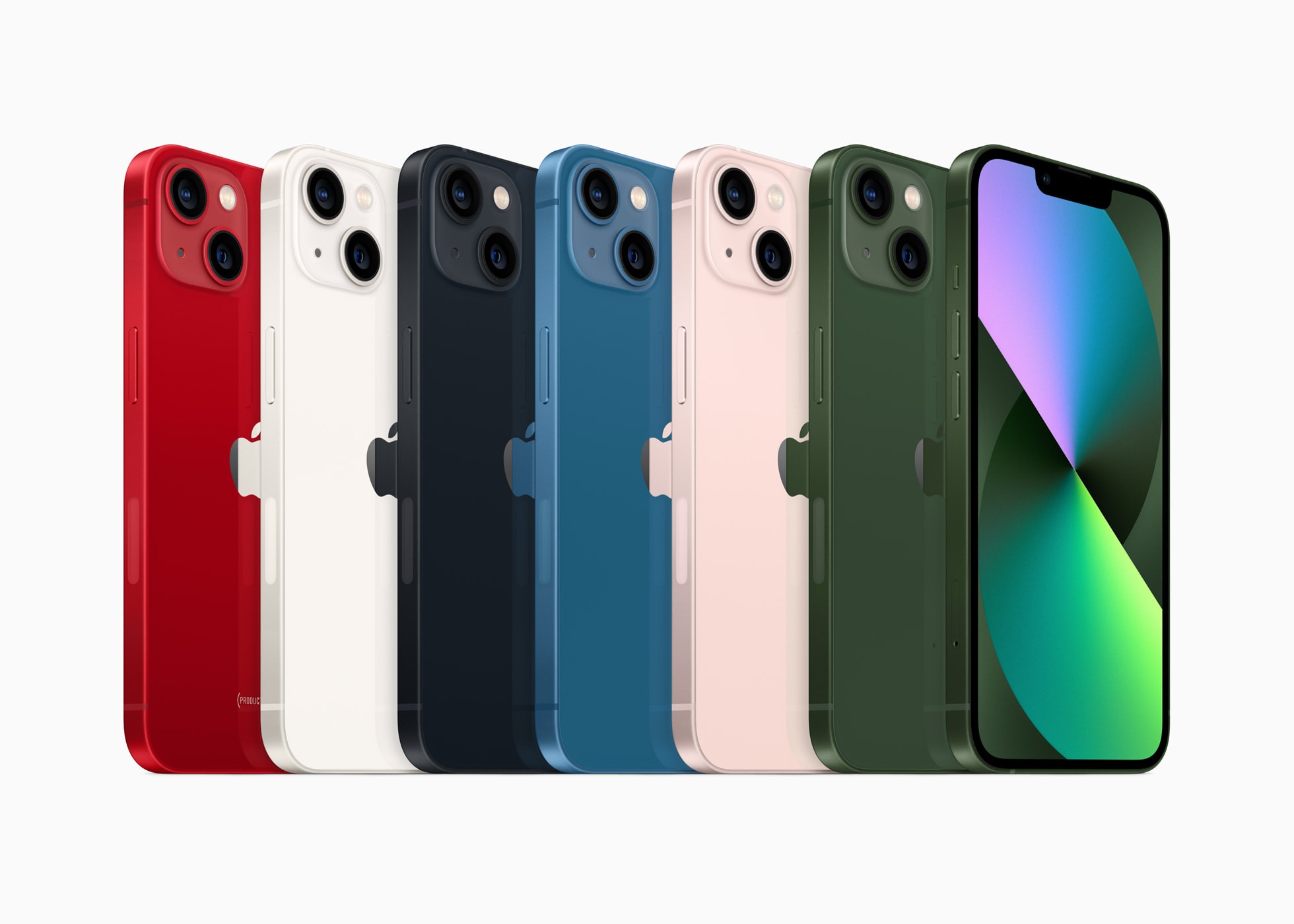 Apple iPhone13 color lineup 2203
