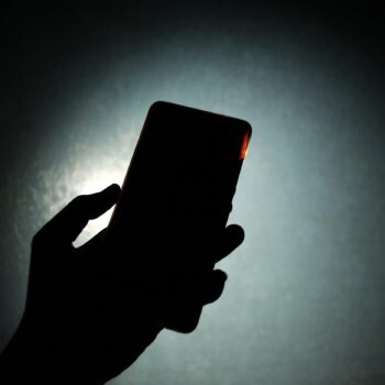 Flashlight Phone Used When Power