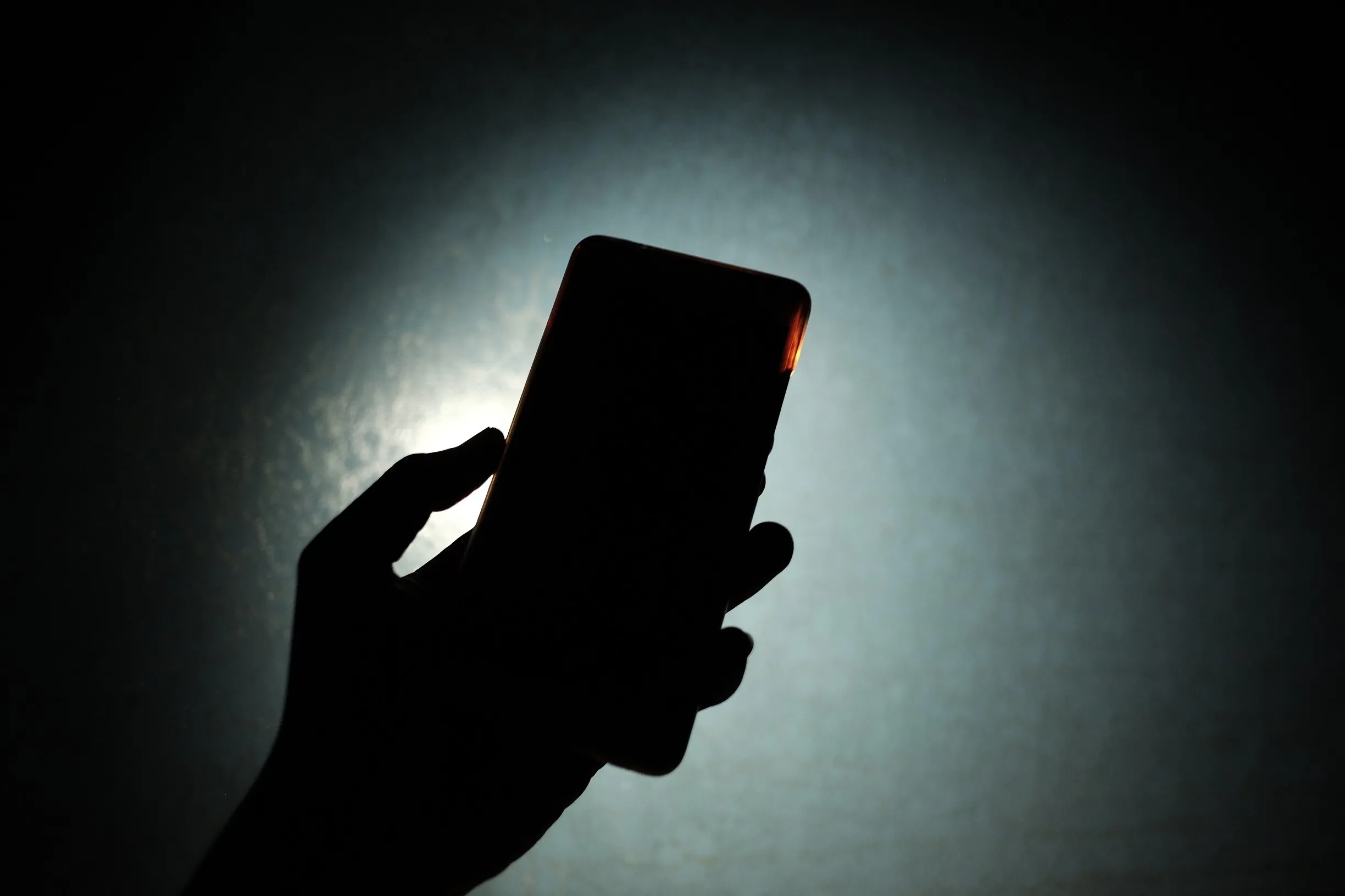 Flashlight Phone Used When Power