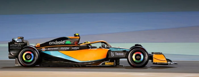 Android et Chrome arrivent sur la grille de la Formule 1 cette année avec McLaren