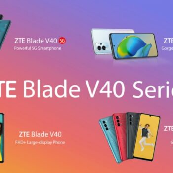LI ZTE Blade V40 Series at MWC 2