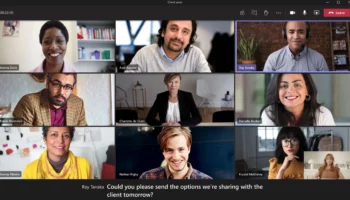 Microsoft Teams Live Captions