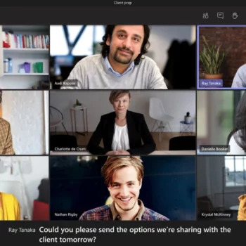 Microsoft Teams Live Captions