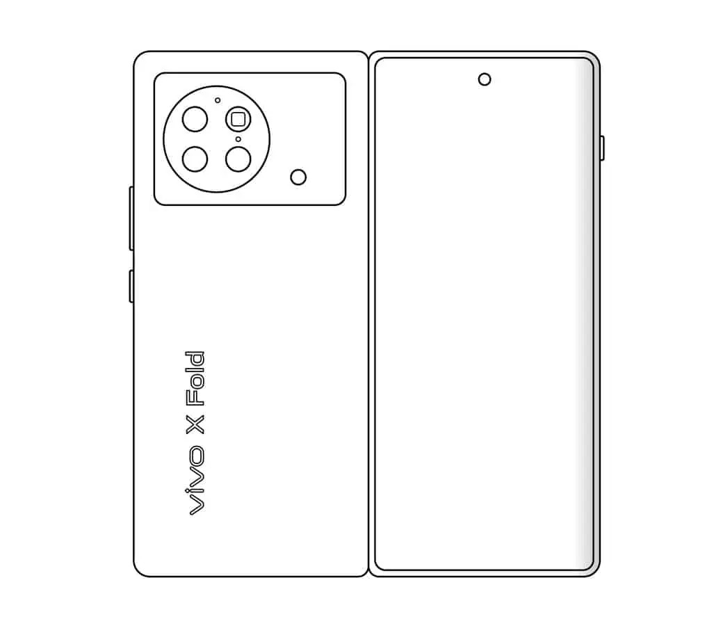 Vivo X Fold sketch featured leak