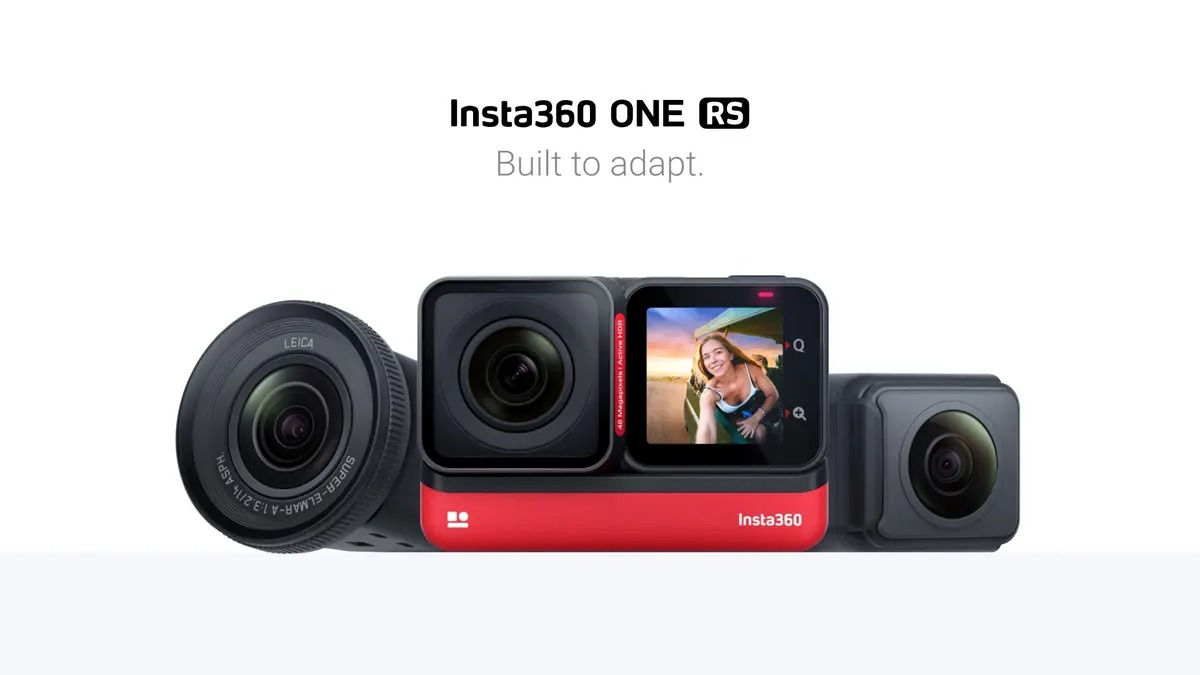La caméra Insta360 One RS fait ses débuts avec plus de puissance et un objectif 4K Boost