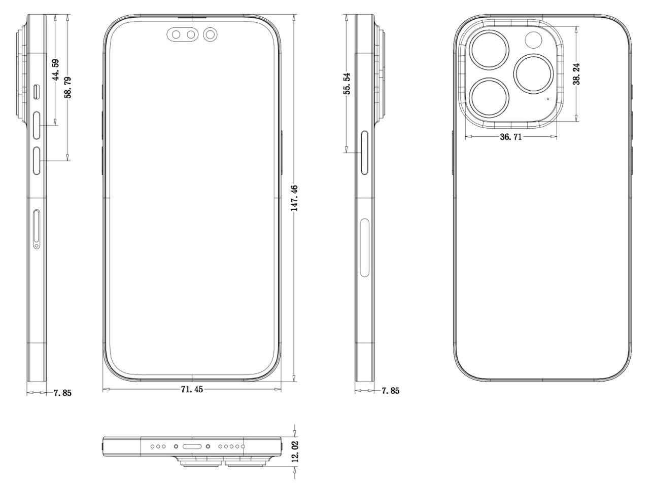 iPhone 14 Pro Weinbach Schematic